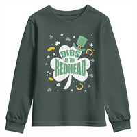 Funny Irish St Patricks Day Youth Sweatshirt Prone To Shenanigans