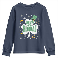 Funny Irish St Patricks Day Youth Sweatshirt Prone To Shenanigans