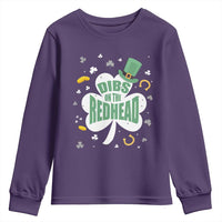 Funny Irish St Patricks Day Youth Sweatshirt Prone To Shenanigans