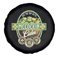 Mccockin Cider Spare Tire Cover Funny St Patrick's Day