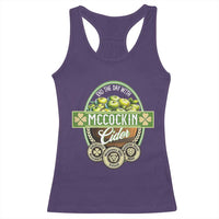 Mccockin Cider Racerback Tank Top Funny St Patrick's Day
