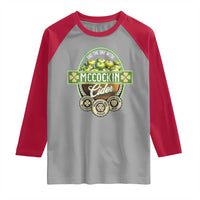 Mccockin Cider Raglan Shirt Funny St Patrick's Day
