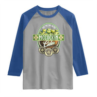Mccockin Cider Raglan Shirt Funny St Patrick's Day