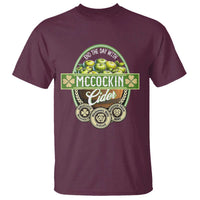 Mccockin Cider T Shirt Funny St Patrick's Day