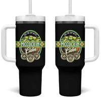 Mccockin Cider Tumbler With Handle Funny St Patrick's Day