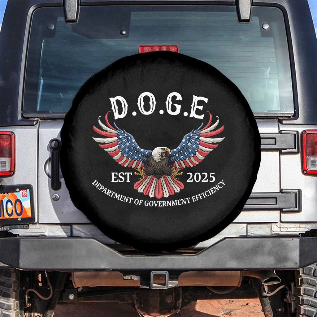 DOGE Department Of Government Efficiency Spare Tire Cover Est 2025 American Eagle