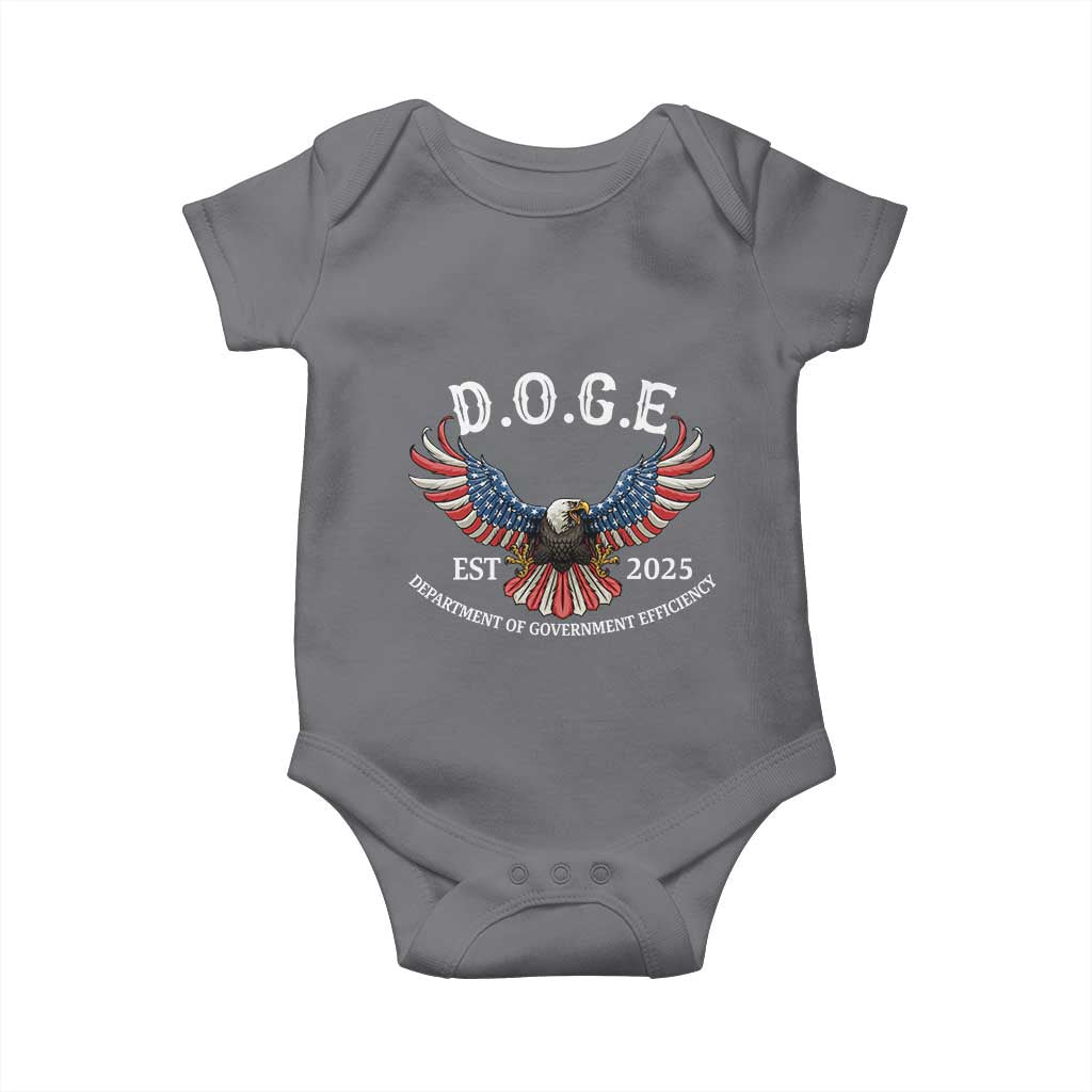 DOGE Department Of Government Efficiency Baby Onesie Est 2025 American Eagle