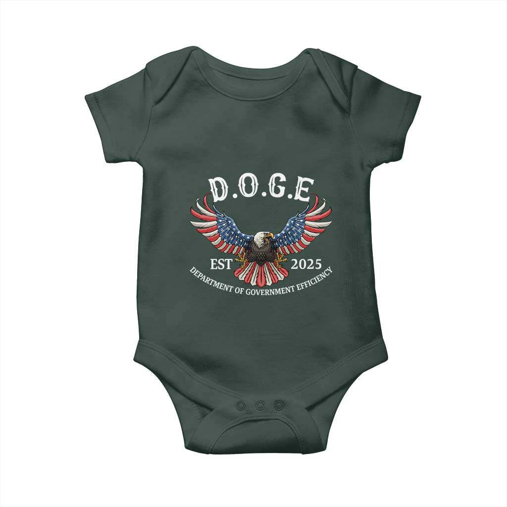 DOGE Department Of Government Efficiency Baby Onesie Est 2025 American Eagle