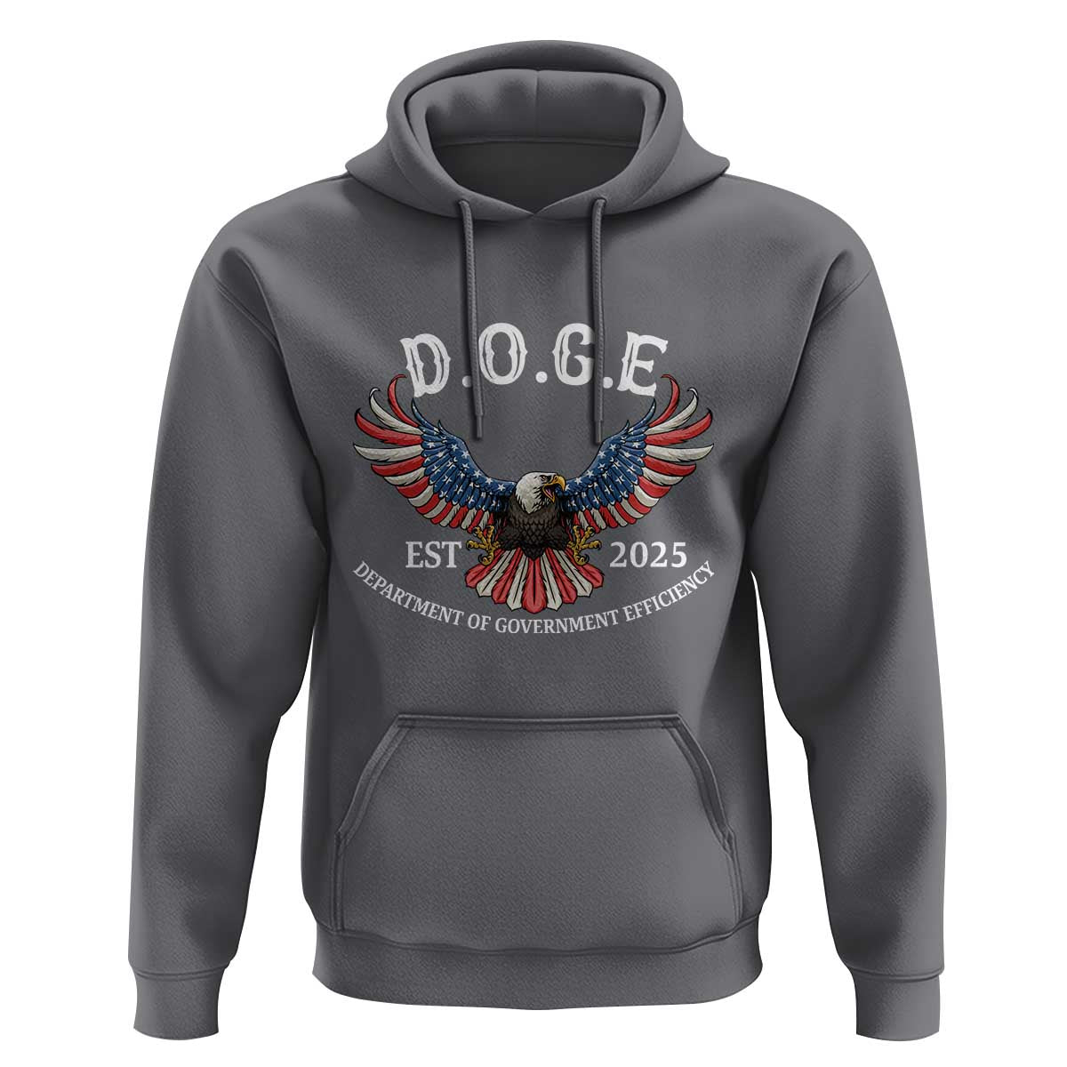 DOGE Department Of Government Efficiency Hoodie Est 2025 American Eagle