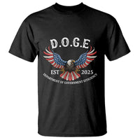 DOGE Department Of Government Efficiency T Shirt Est 2025 American Eagle