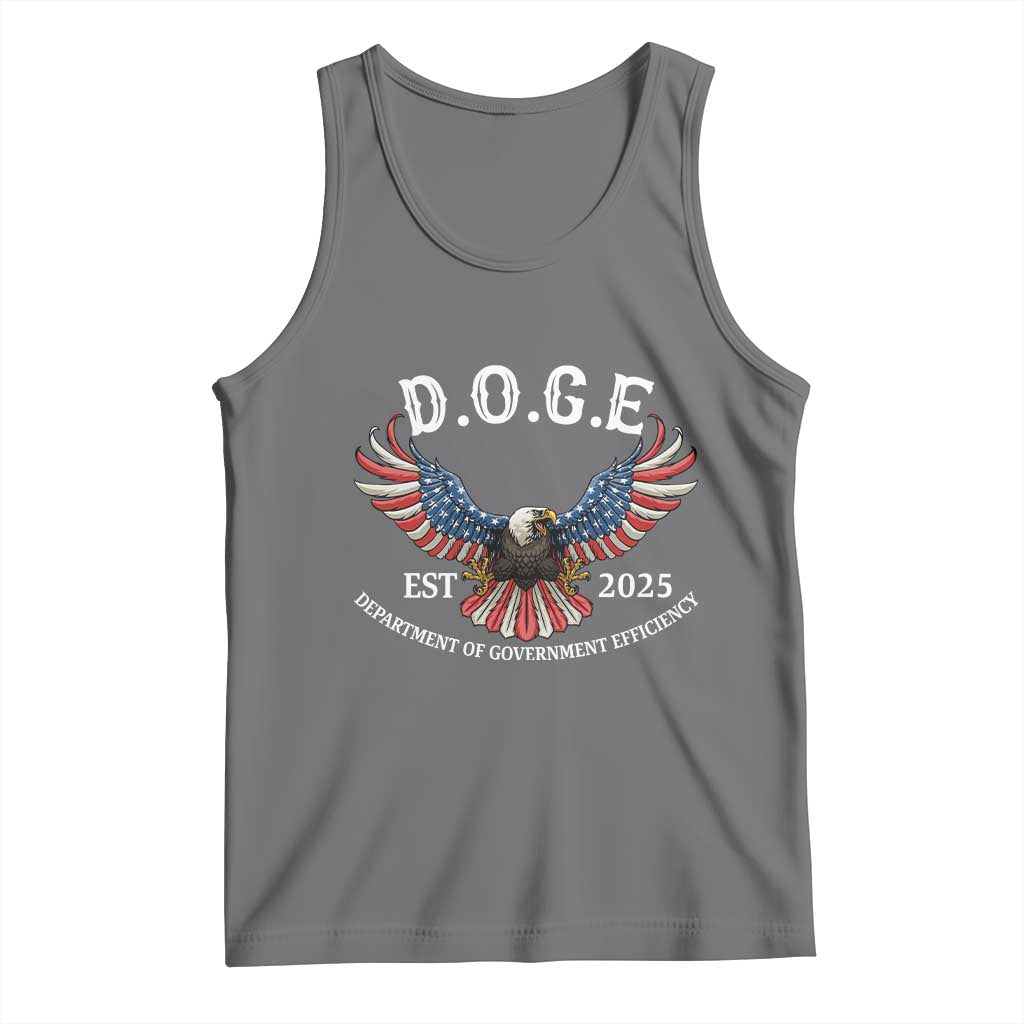 DOGE Department Of Government Efficiency Tank Top Est 2025 American Eagle