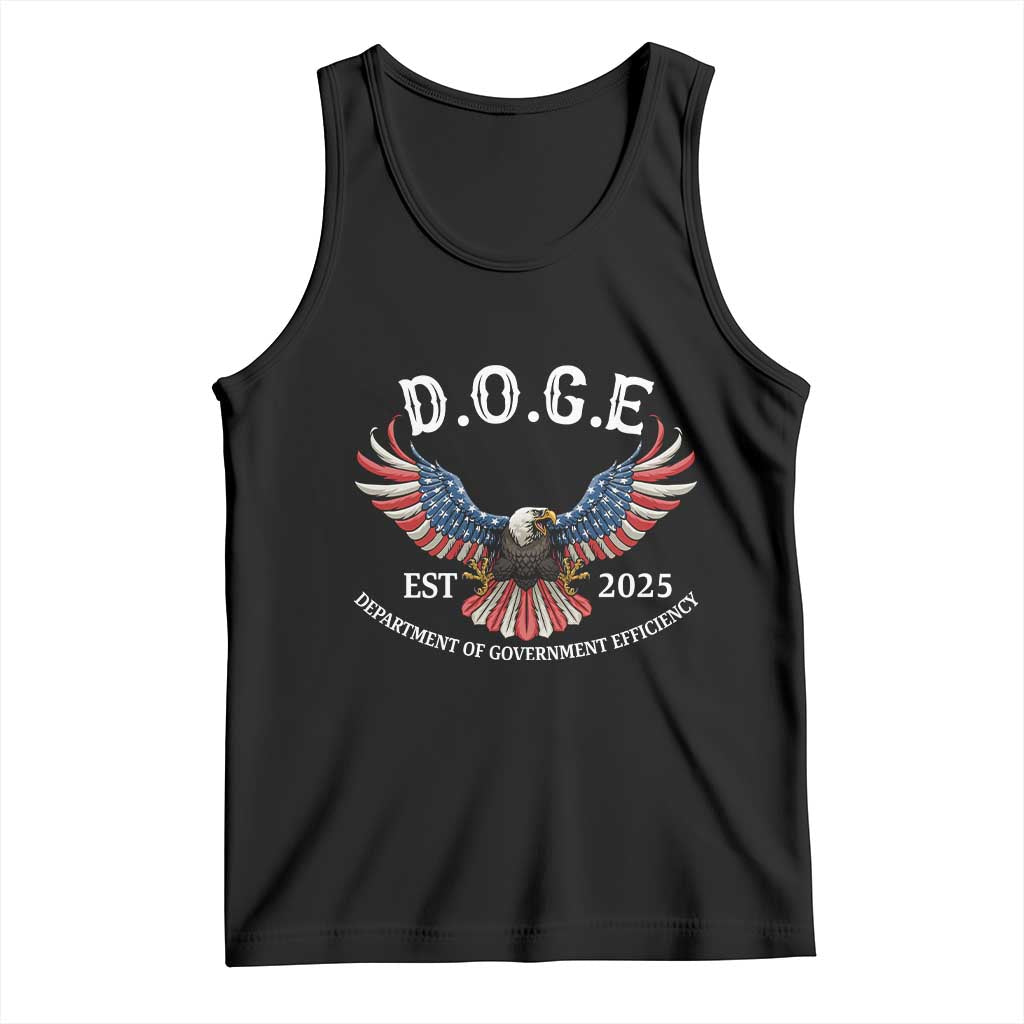 DOGE Department Of Government Efficiency Tank Top Est 2025 American Eagle