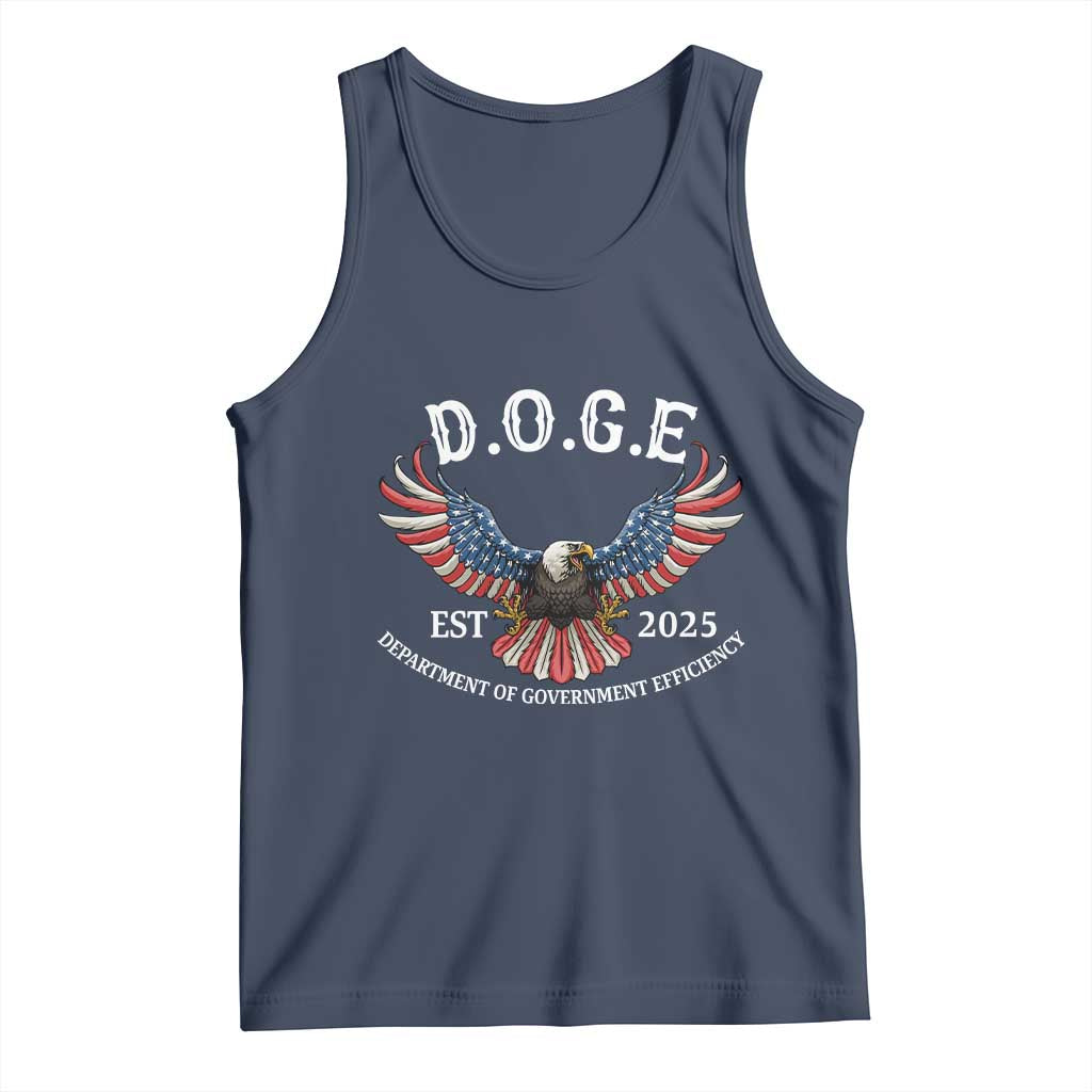DOGE Department Of Government Efficiency Tank Top Est 2025 American Eagle