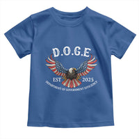 DOGE Department Of Government Efficiency Toddler T Shirt Est 2025 American Eagle