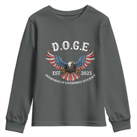 DOGE Department Of Government Efficiency Youth Sweatshirt Est 2025 American Eagle