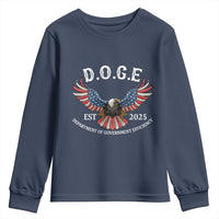 DOGE Department Of Government Efficiency Youth Sweatshirt Est 2025 American Eagle