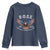 DOGE Department Of Government Efficiency Youth Sweatshirt Est 2025 American Eagle