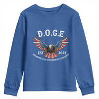 DOGE Department Of Government Efficiency Youth Sweatshirt Est 2025 American Eagle