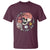 In My T-Ball Mom Era Skeleton T Shirt Baseball Mother's Day TS02