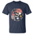 In My T-Ball Mom Era Skeleton T Shirt Baseball Mother's Day TS02