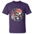 In My T-Ball Mom Era Skeleton T Shirt Baseball Mother's Day TS02
