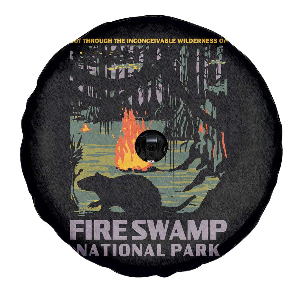 Fire Swamp National Park Spare Tire Cover Inconceivable Fantasy Adventure