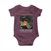 Fire Swamp National Park Baby Onesie Inconceivable Fantasy Adventure