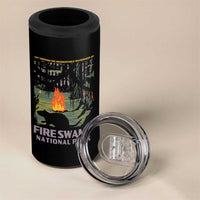 Fire Swamp National Park 4 in 1 Can Cooler Tumbler Inconceivable Fantasy Adventure