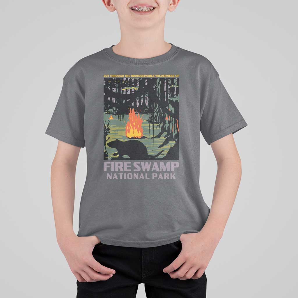 Fire Swamp National Park T Shirt For Kid Inconceivable Fantasy Adventure