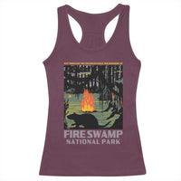 Fire Swamp National Park Racerback Tank Top Inconceivable Fantasy Adventure