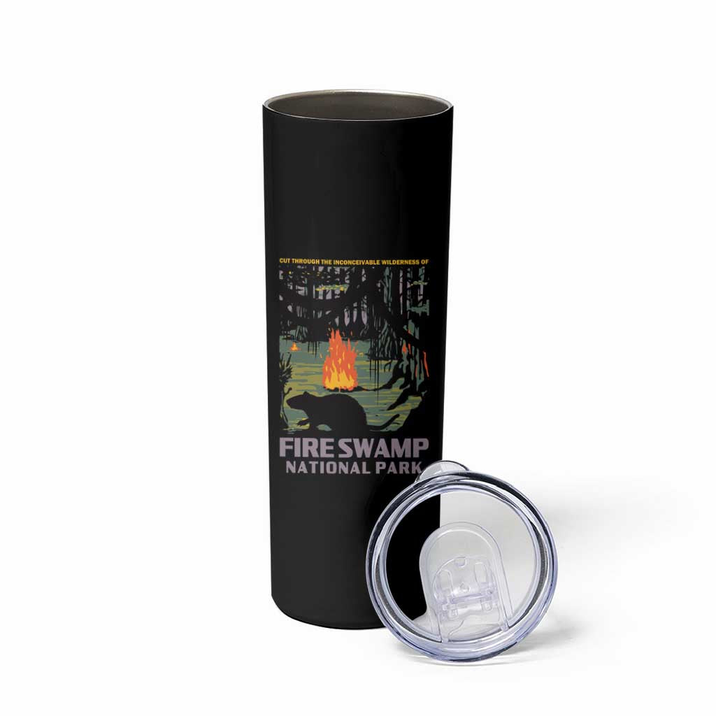 Fire Swamp National Park Skinny Tumbler Inconceivable Fantasy Adventure