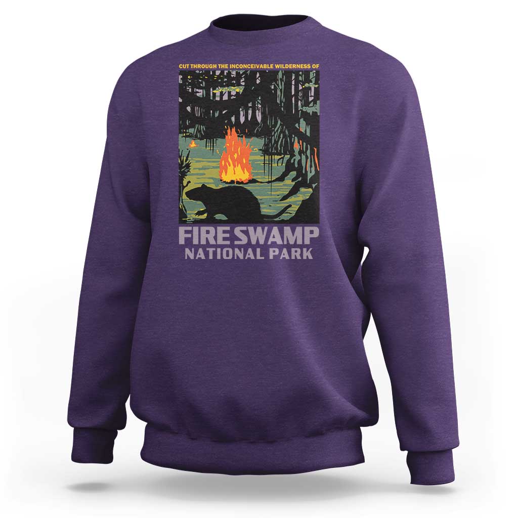 Fire Swamp National Park Sweatshirt Inconceivable Fantasy Adventure