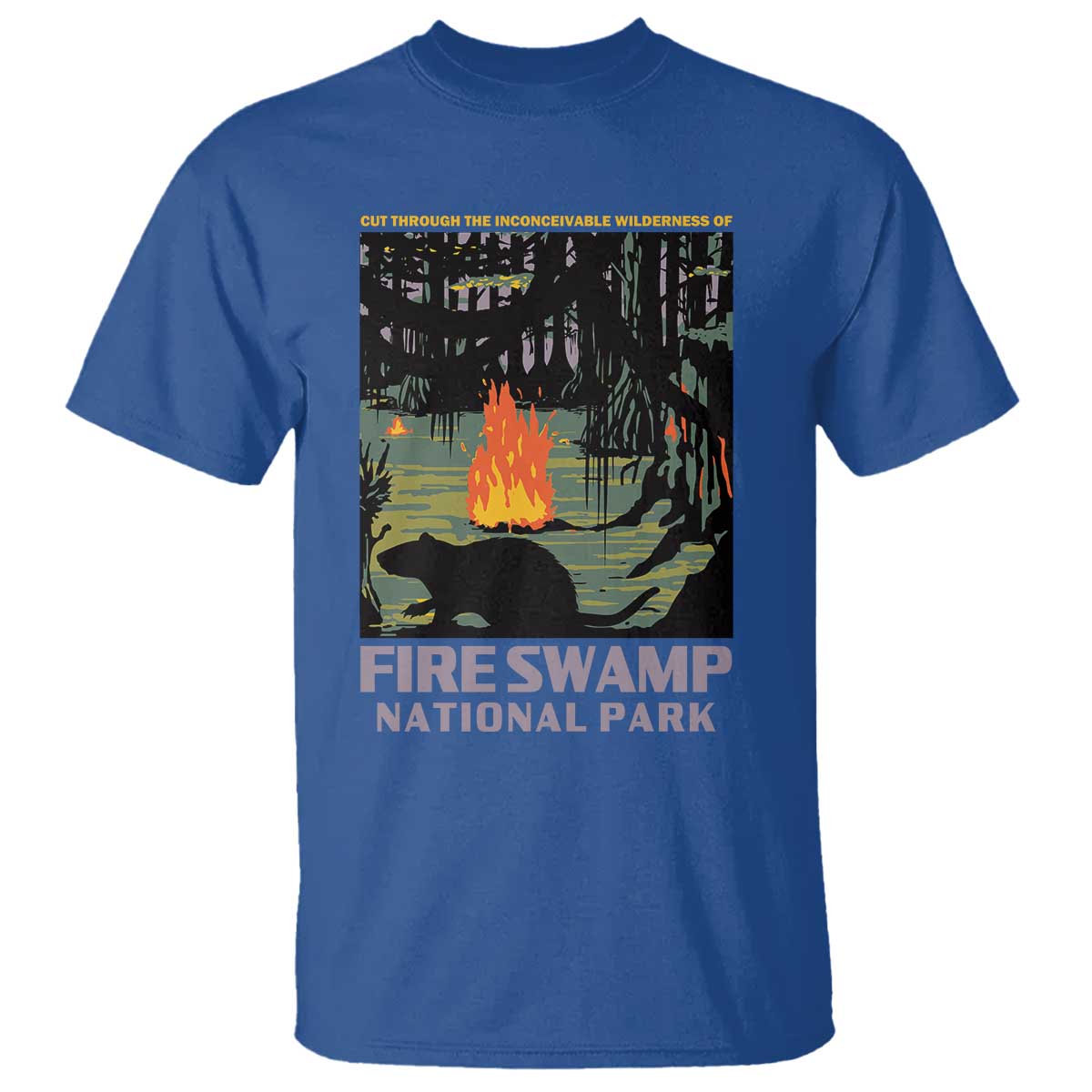Fire Swamp National Park T Shirt Inconceivable Fantasy Adventure