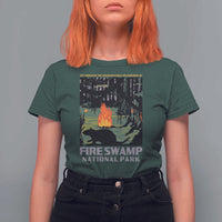 Fire Swamp National Park T Shirt For Women Inconceivable Fantasy Adventure