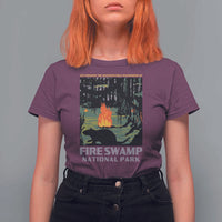 Fire Swamp National Park T Shirt For Women Inconceivable Fantasy Adventure