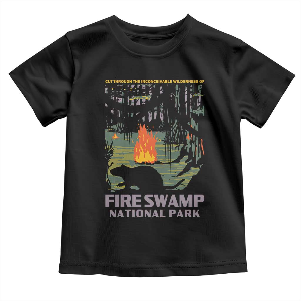 Fire Swamp National Park Toddler T Shirt Inconceivable Fantasy Adventure
