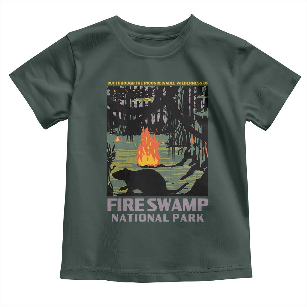 Fire Swamp National Park Toddler T Shirt Inconceivable Fantasy Adventure