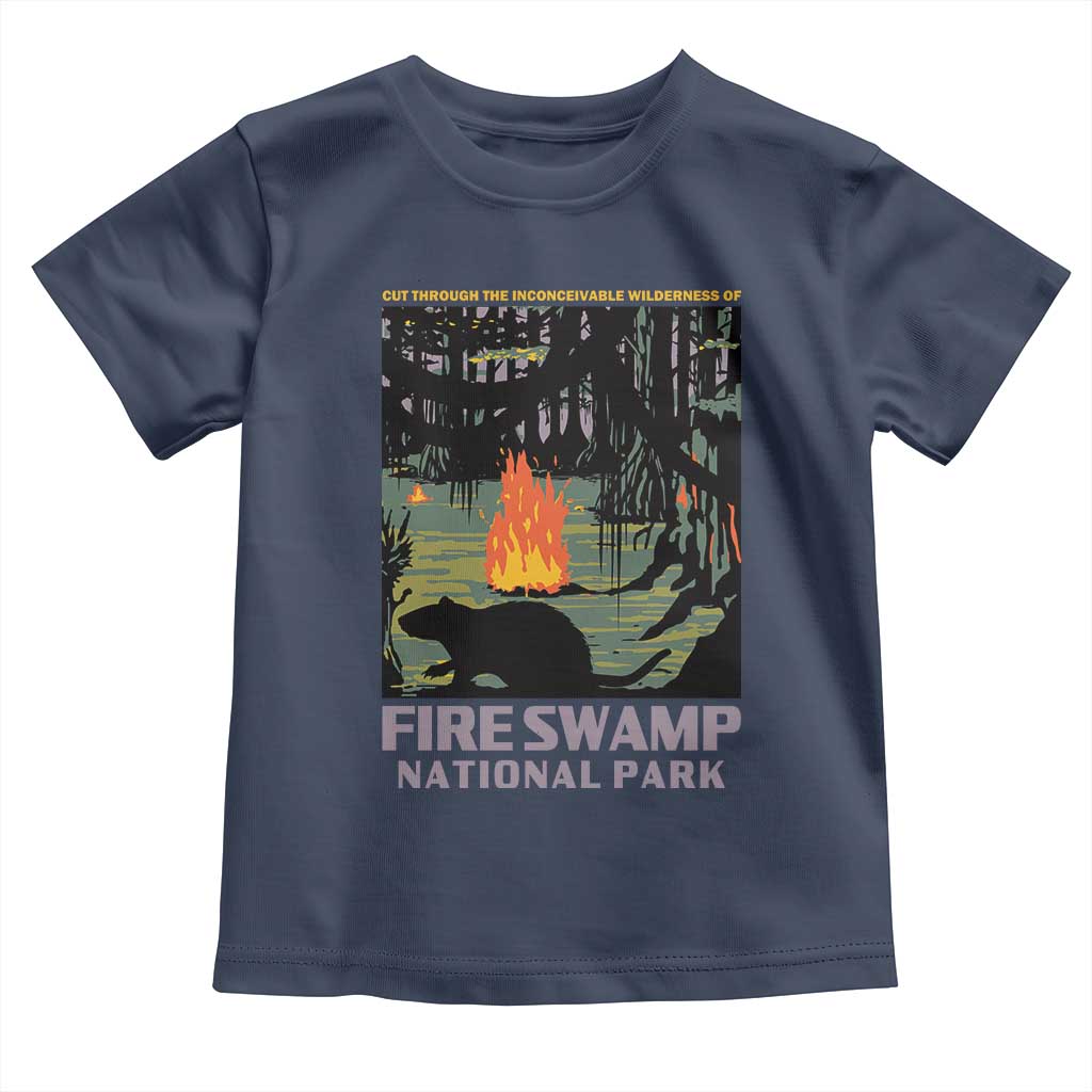 Fire Swamp National Park Toddler T Shirt Inconceivable Fantasy Adventure