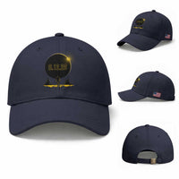 Bigfoot August 12 2026 Total Solar Eclipse Baseball Cap Totality Sasquatch Cryptid Stargazer Memorabilia