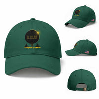 Bigfoot August 12 2026 Total Solar Eclipse Baseball Cap Totality Sasquatch Cryptid Stargazer Memorabilia