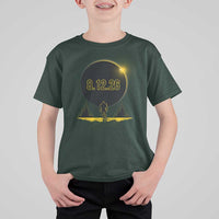 Bigfoot August 12 2026 Total Solar Eclipse T Shirt For Kid Totality Sasquatch Cryptid Stargazer Memorabilia