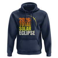 2026 Total Solar Eclipse August 12 Hoodie Totality Modern Space Graphic