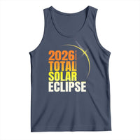 2026 Total Solar Eclipse August 12 Tank Top Totality Modern Space Graphic