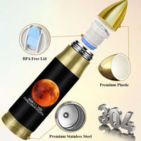 Blood Moon Total Lunar Eclipse March 3 2026 Bullet Tumbler Blood Moon Astronomy Souvenir Graphic
