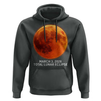Blood Moon Total Lunar Eclipse March 3 2026 Hoodie Blood Moon Astronomy Souvenir Graphic