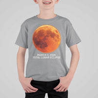 Blood Moon Total Lunar Eclipse March 3 2026 T Shirt For Kid Blood Moon Astronomy Souvenir Graphic