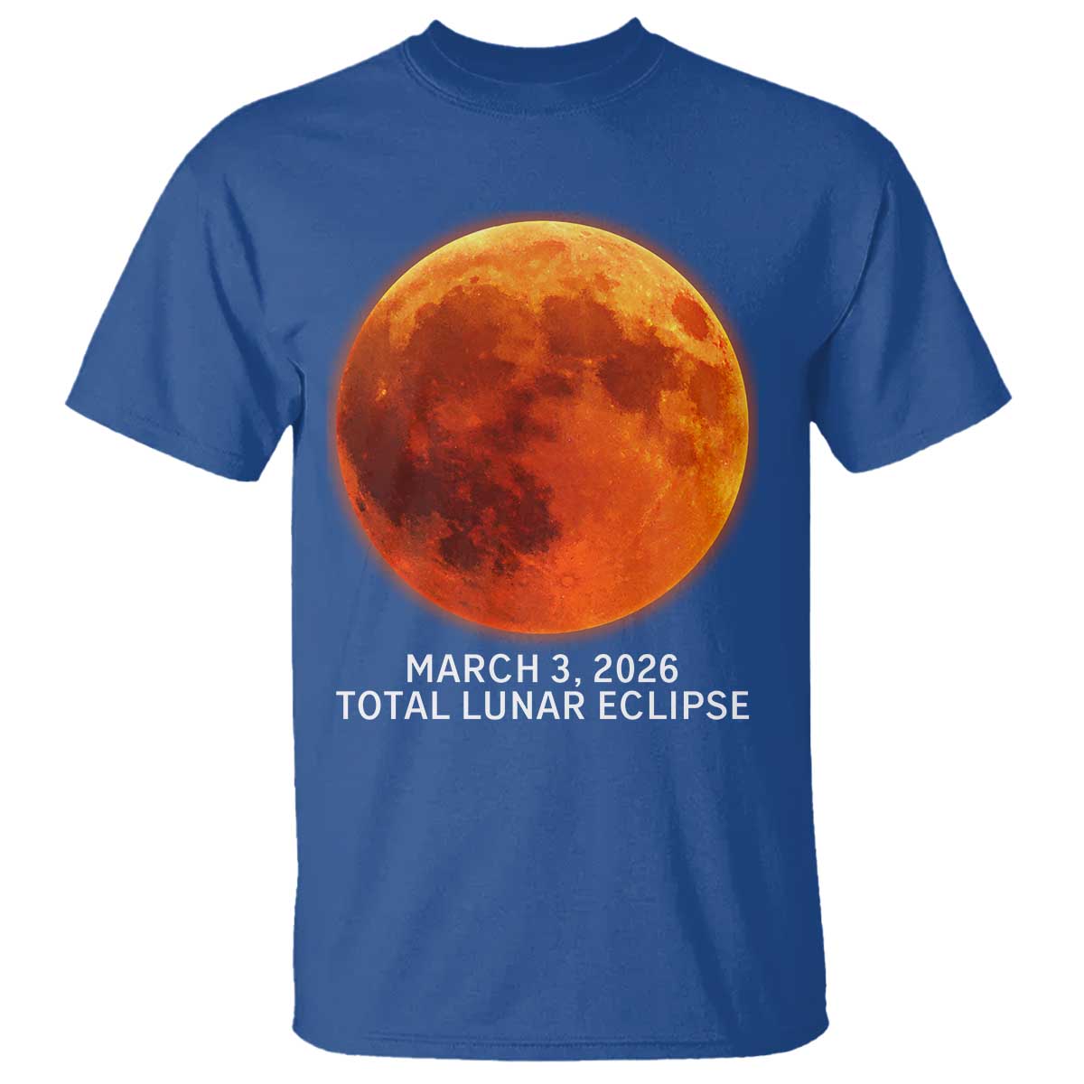 Blood Moon Total Lunar Eclipse March 3 2026 T Shirt Blood Moon Astronomy Souvenir Graphic