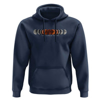 Total Eclipse of the Moon Phases Hoodie Blood Moon Space Astronomy Celestial Graphic