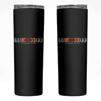 Total Eclipse of the Moon Phases Skinny Tumbler Blood Moon Space Astronomy Celestial Graphic