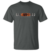 Total Eclipse of the Moon Phases T Shirt Blood Moon Space Astronomy Celestial Graphic